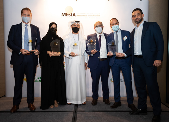 www.yibai.com Al Dhafra Photovoltaic Project Wins a MESIA Annual Award
